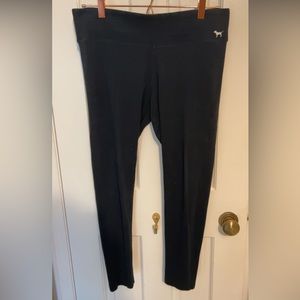 PINK Large Cotton Yoga Legging Ankle Length